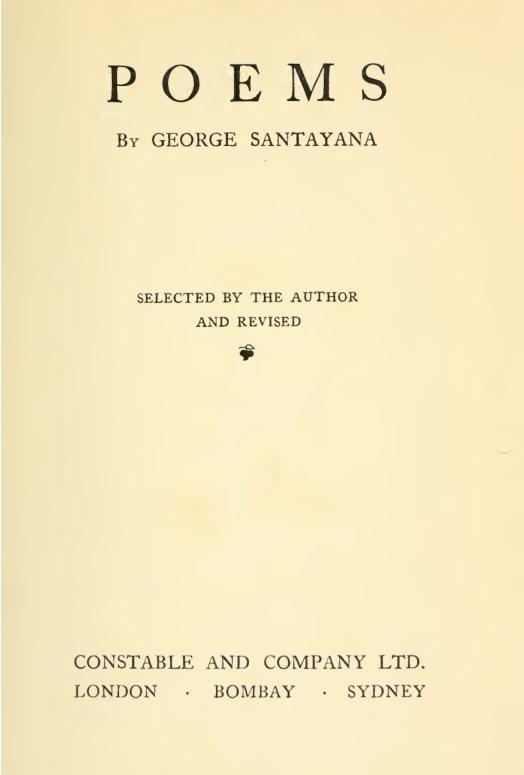george santayana realms of being pdf